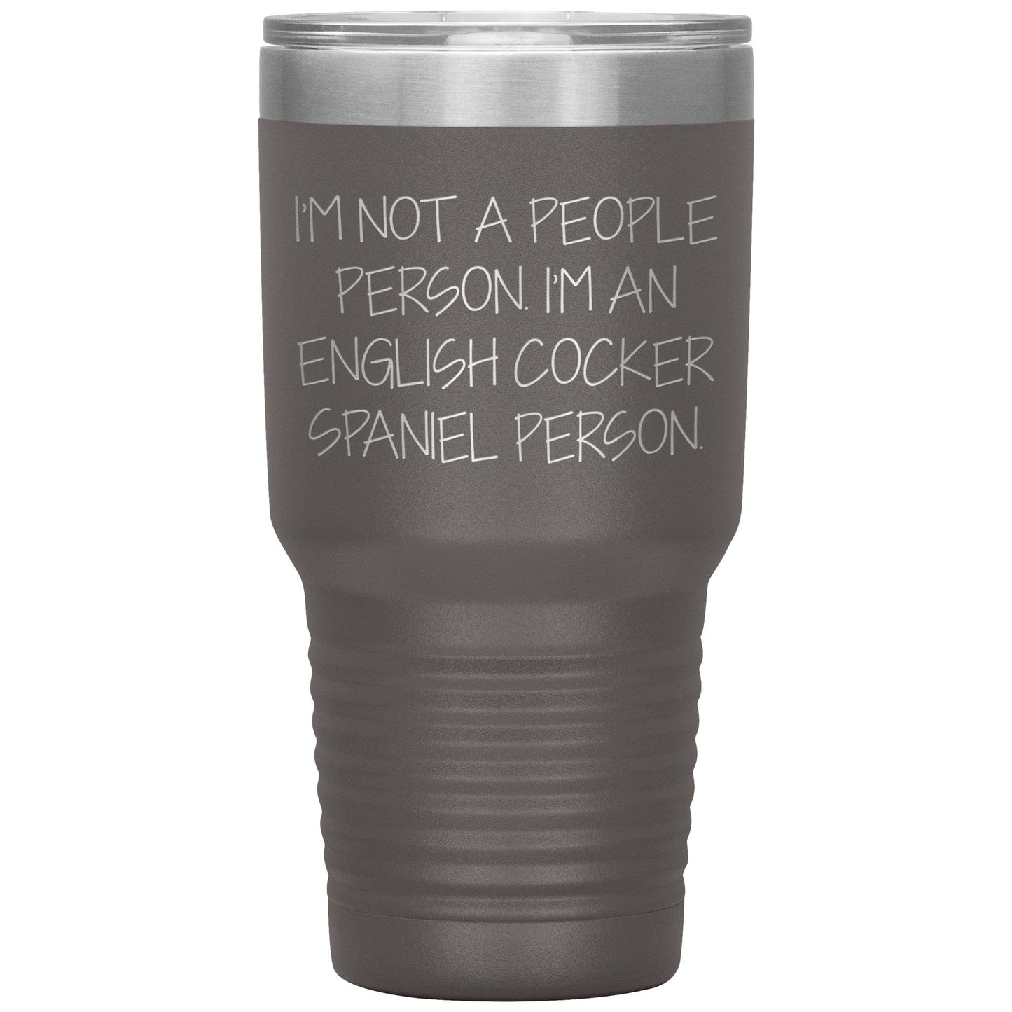 English Cocker Spaniel Dog Tumbler, Funny Quote, Gifts from Friends, for English Cocker Spaniel Dog Lovers, Christmas Unique Gifts