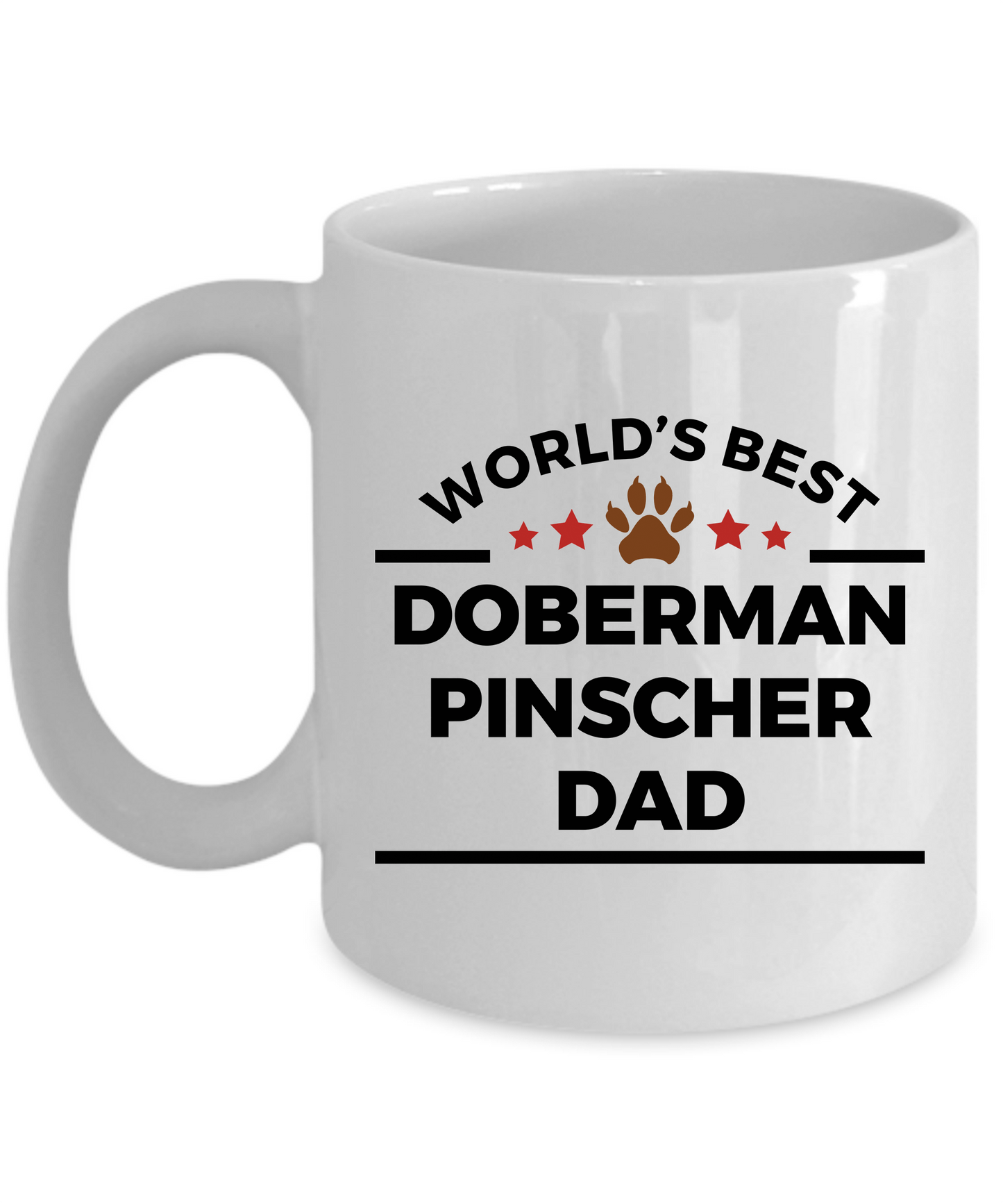 Doberman Pinscher Dog Dad Coffee Mug