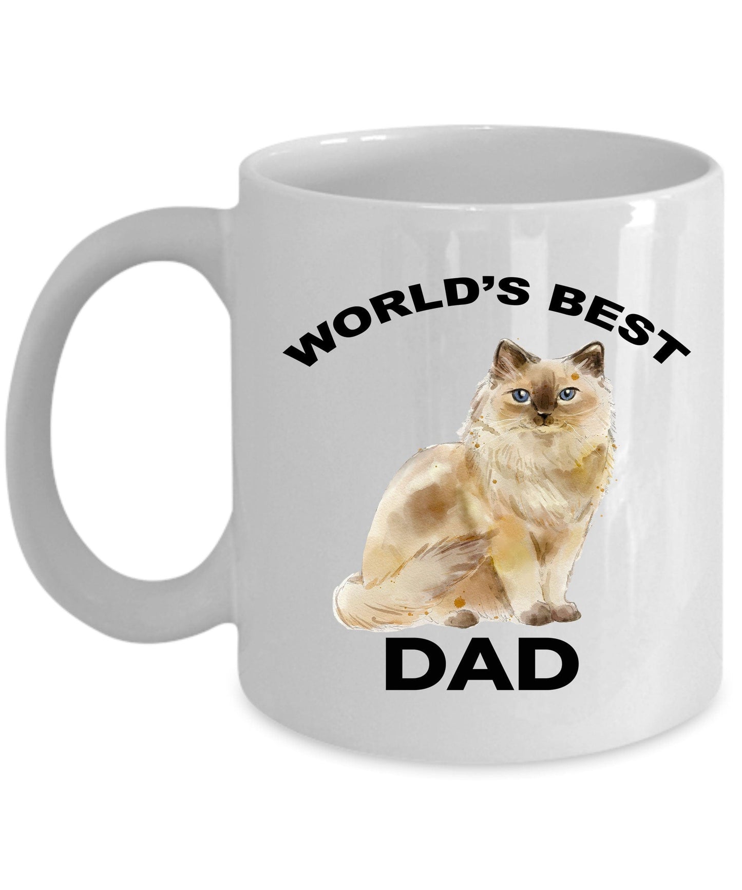 Ragdoll Cat Dad Coffee Mug