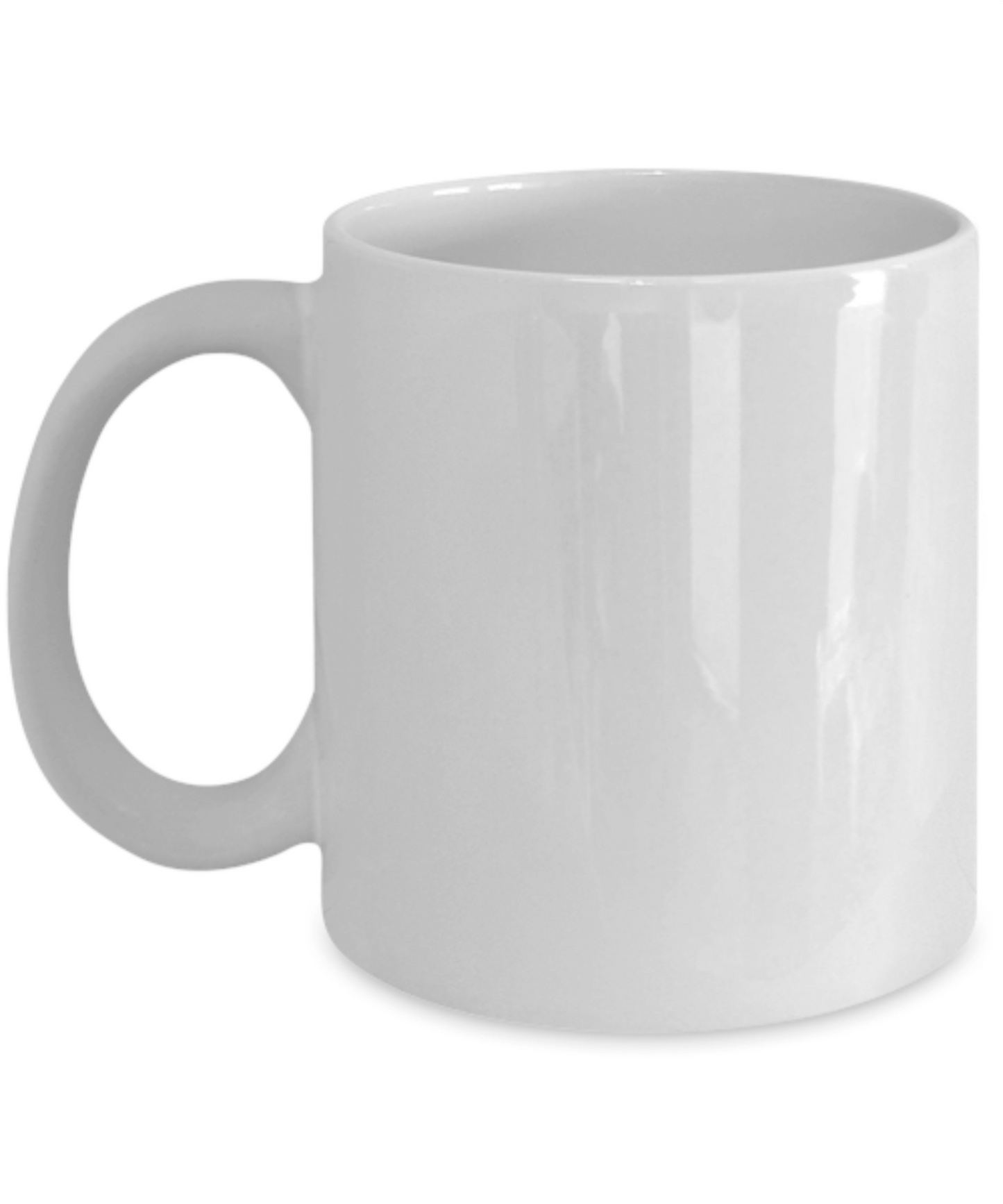 Schipperke Dog Dad Coffee Mug Custom photo upload and personalization available