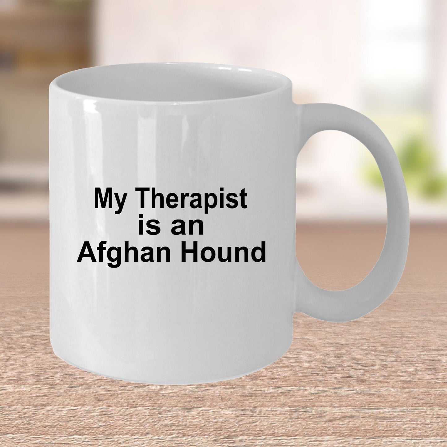 Afghan Hound Dog Therapist Coffee Mug