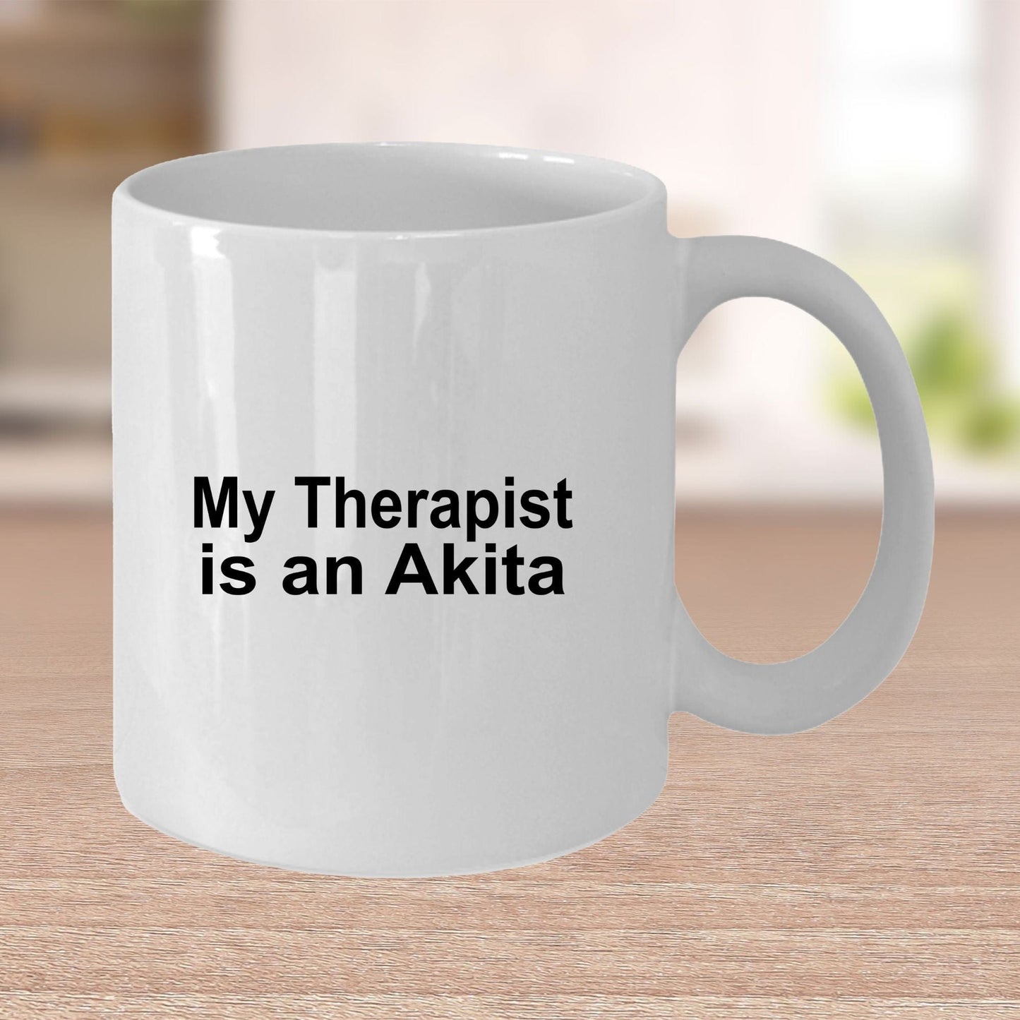 Akita Dog Therapist Coffee Mug