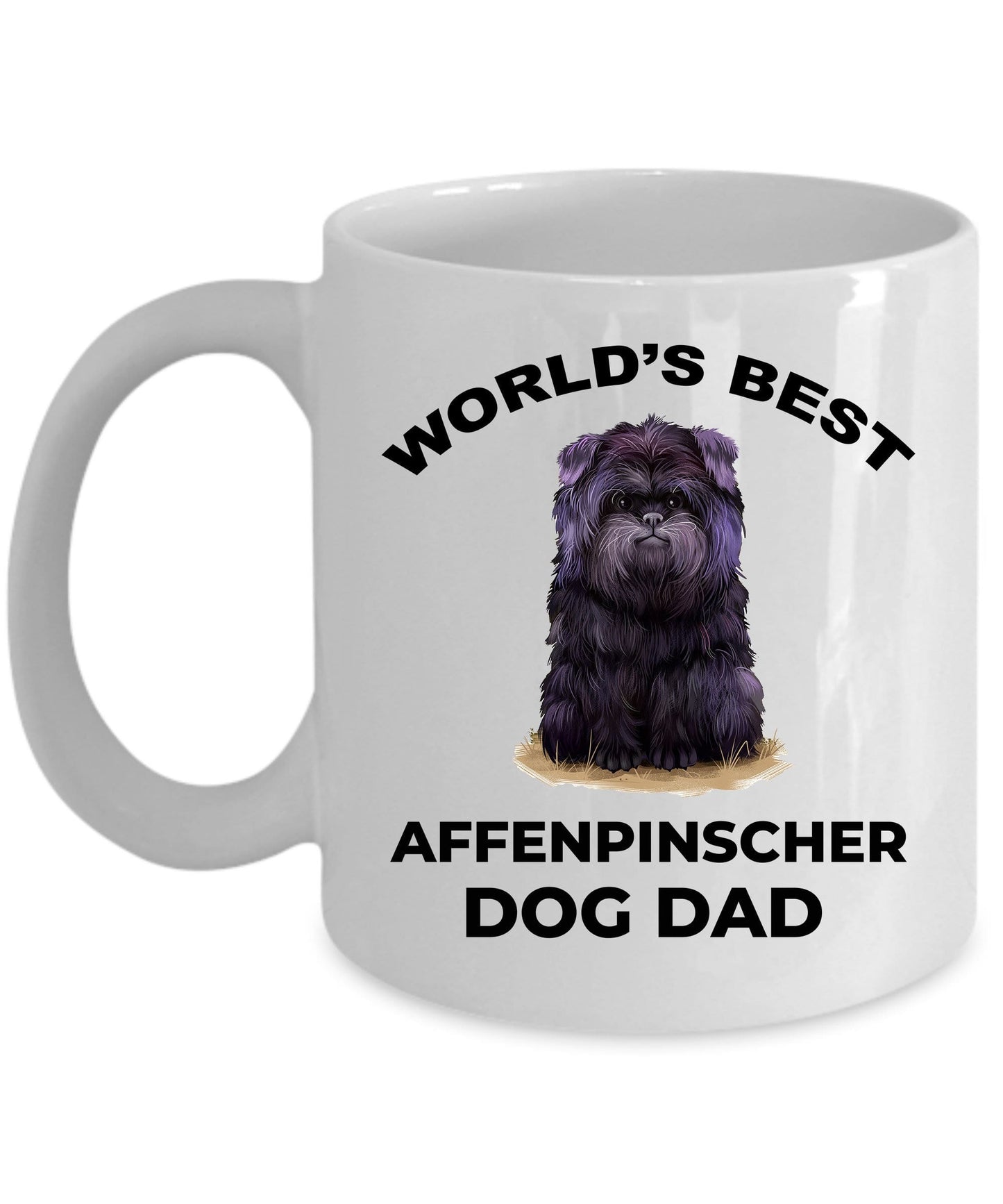 Affenpinscher Dog Best Dad Coffee Mug