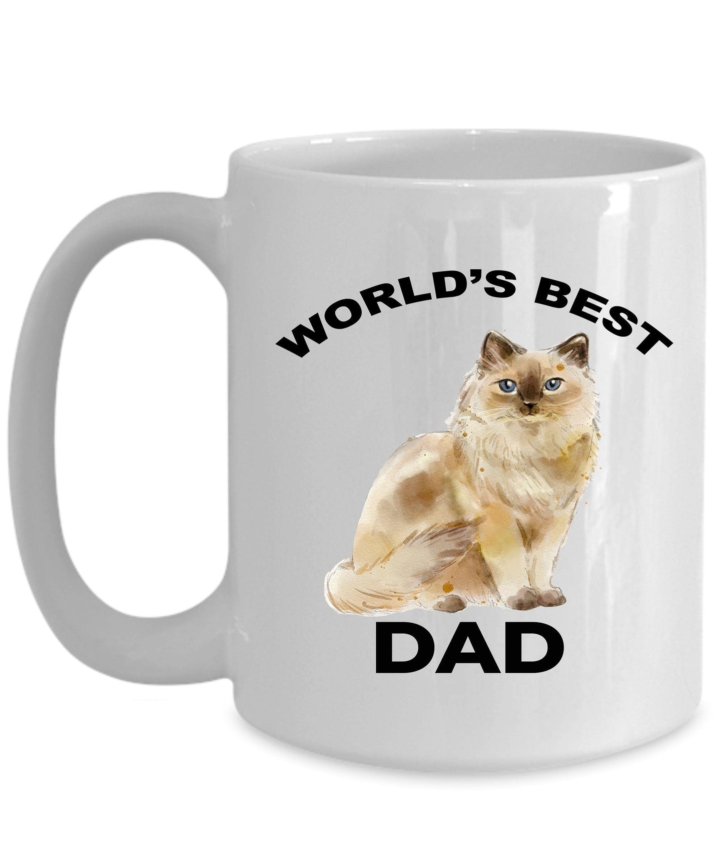 Ragdoll Cat Dad Coffee Mug