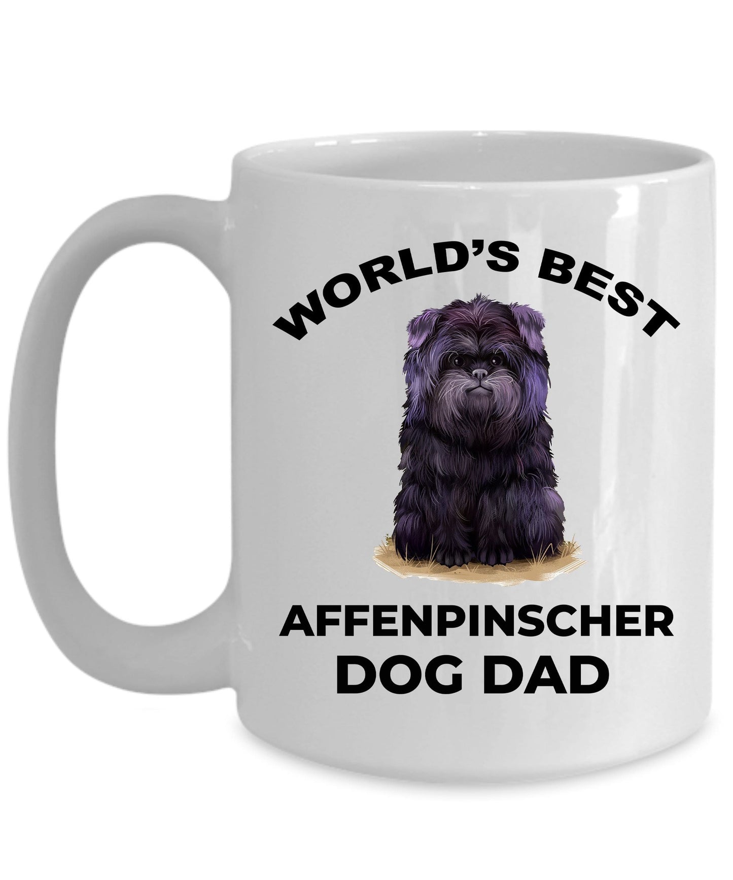 Affenpinscher Dog Best Dad Coffee Mug