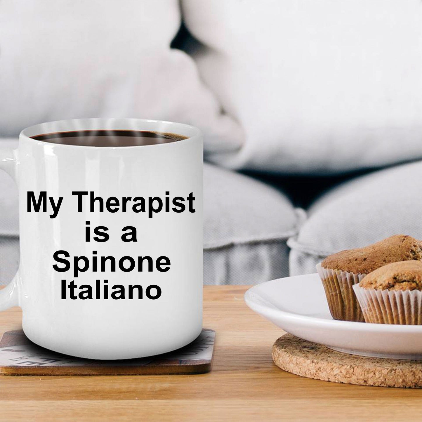 Spinone Italiano Dog Therapist Coffee Mug