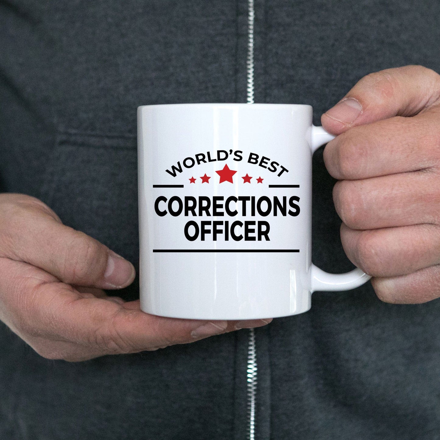 Corrections Officer Gift World's Best Birthday Father's Day Mother's Day White Ceramic Coffee Mug