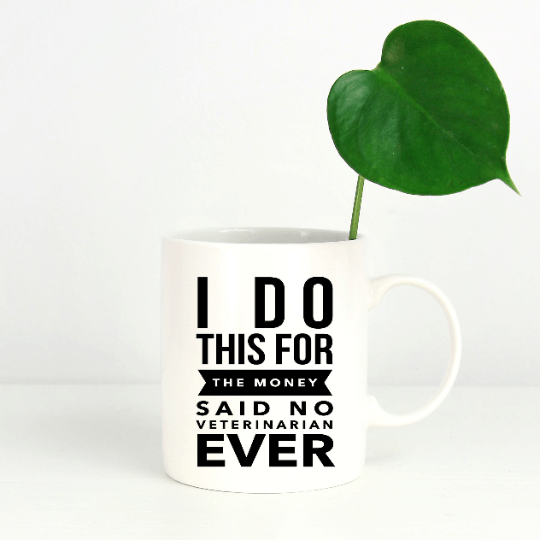 Veterinarian Mug -  I Do This For The Money Said No Veterinarian Ever
