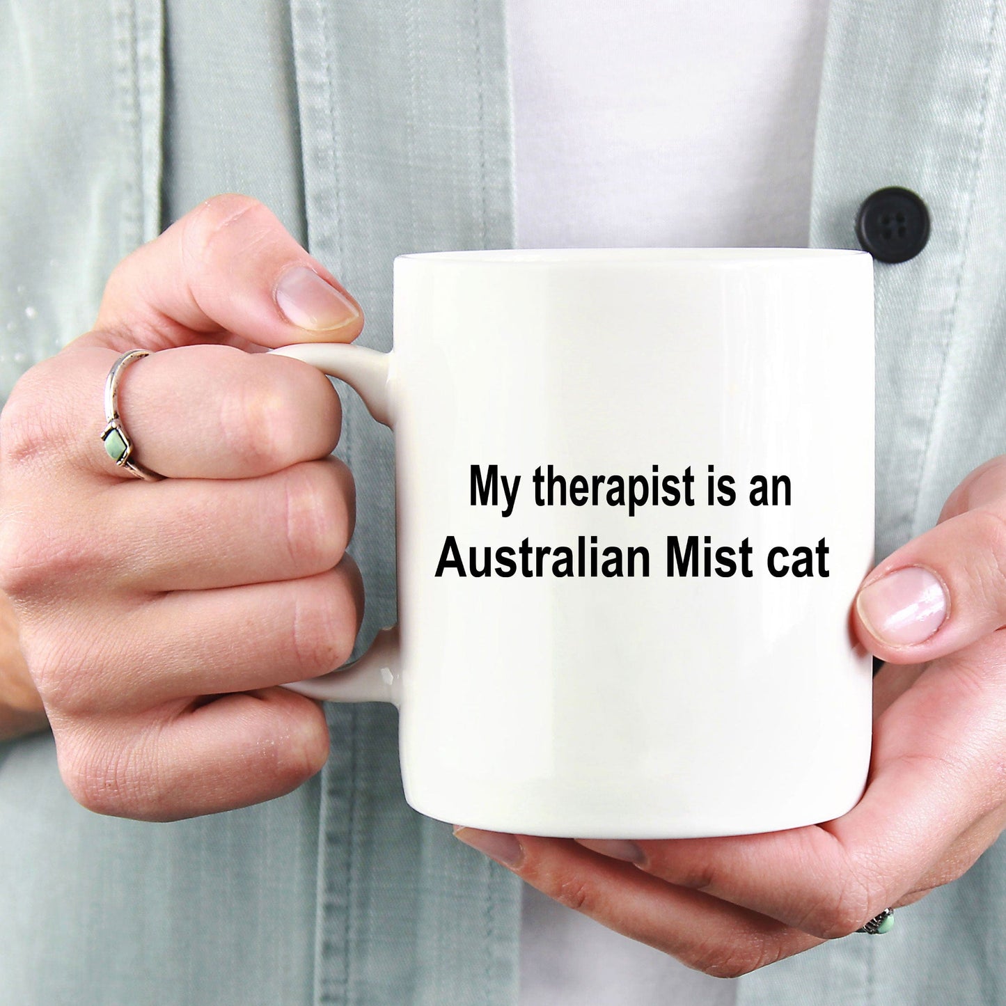 Australian Mist Cat Therapists Coffee Mug