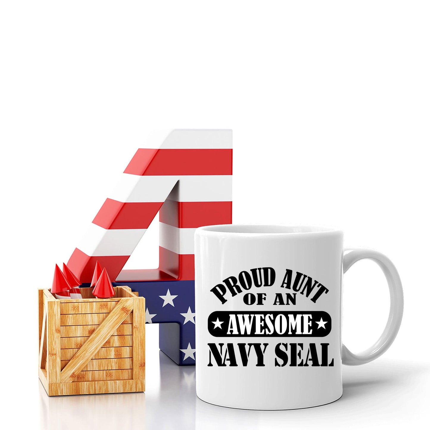 Navy Seal Aunt Coffee Mug