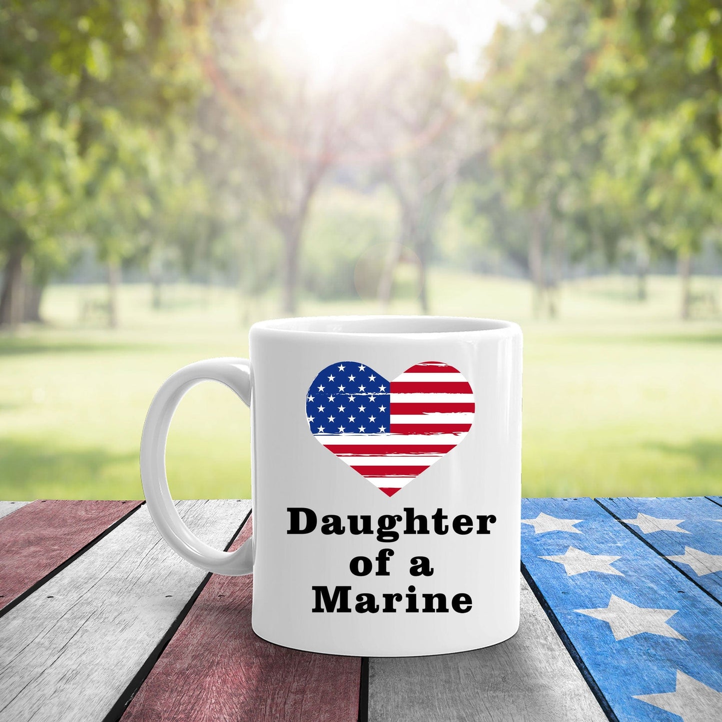 Daughter of a Marine Coffee Mug