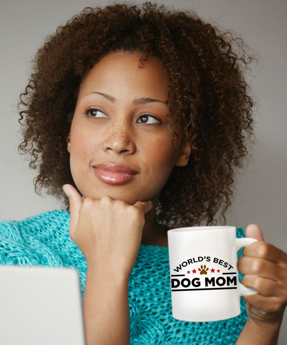 World's Best Dog Mom and Dad Ceramic Mugs