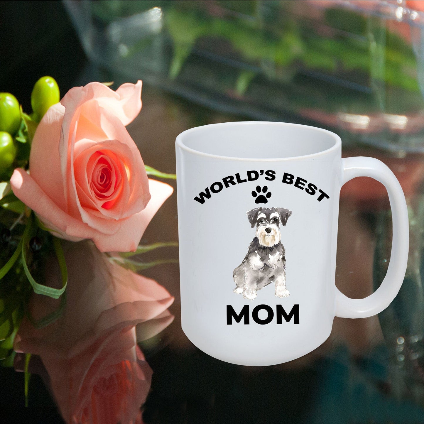 Miniature Schnauzer Best Dog Mom Coffee Mug