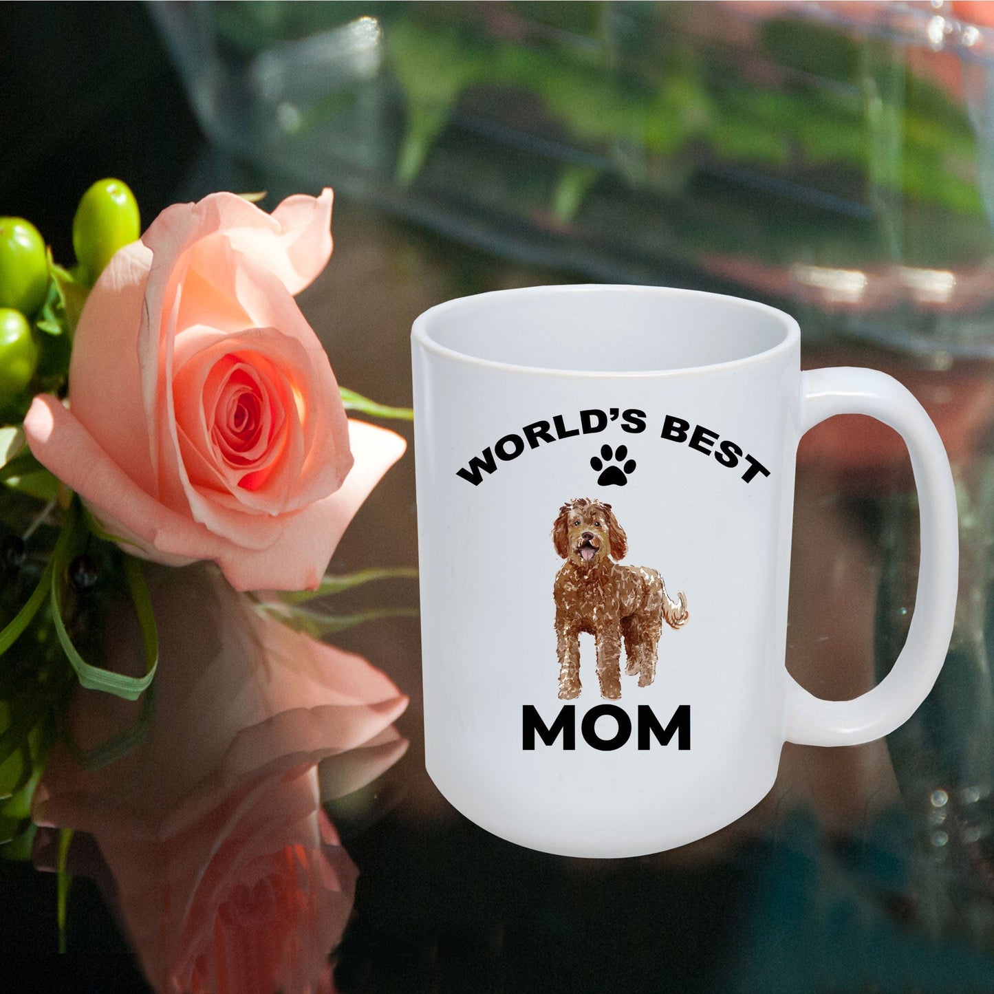 Labradoodle Best Mom Coffee Mug