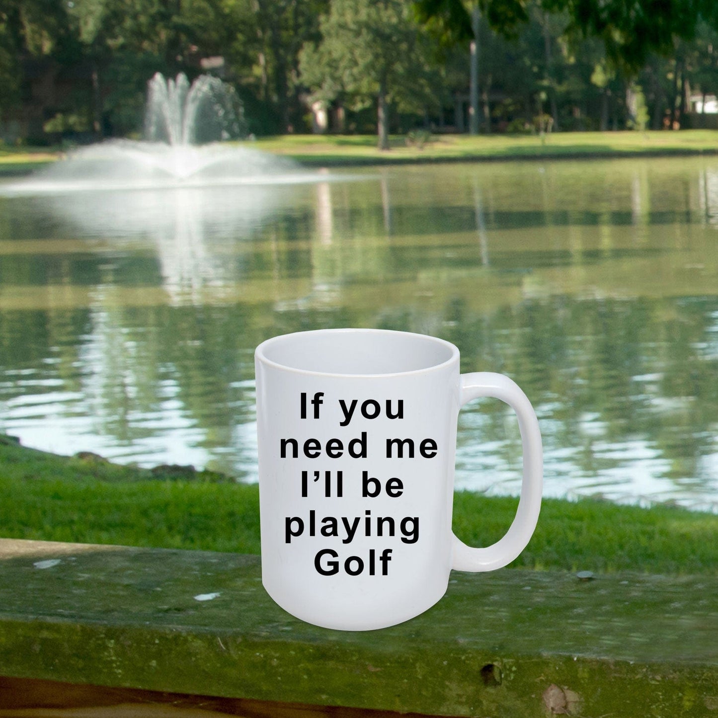 Gone Golfing Funny Coffee Mug