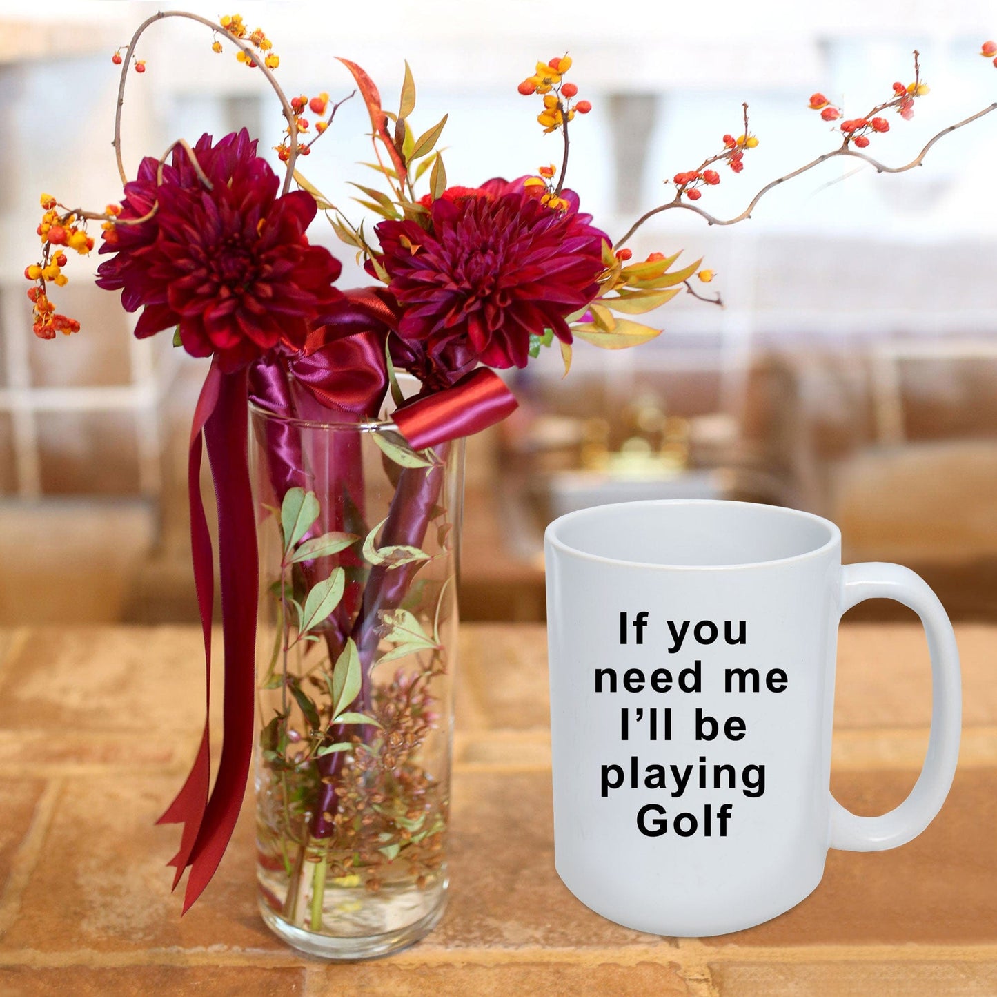 Gone Golfing Funny Coffee Mug