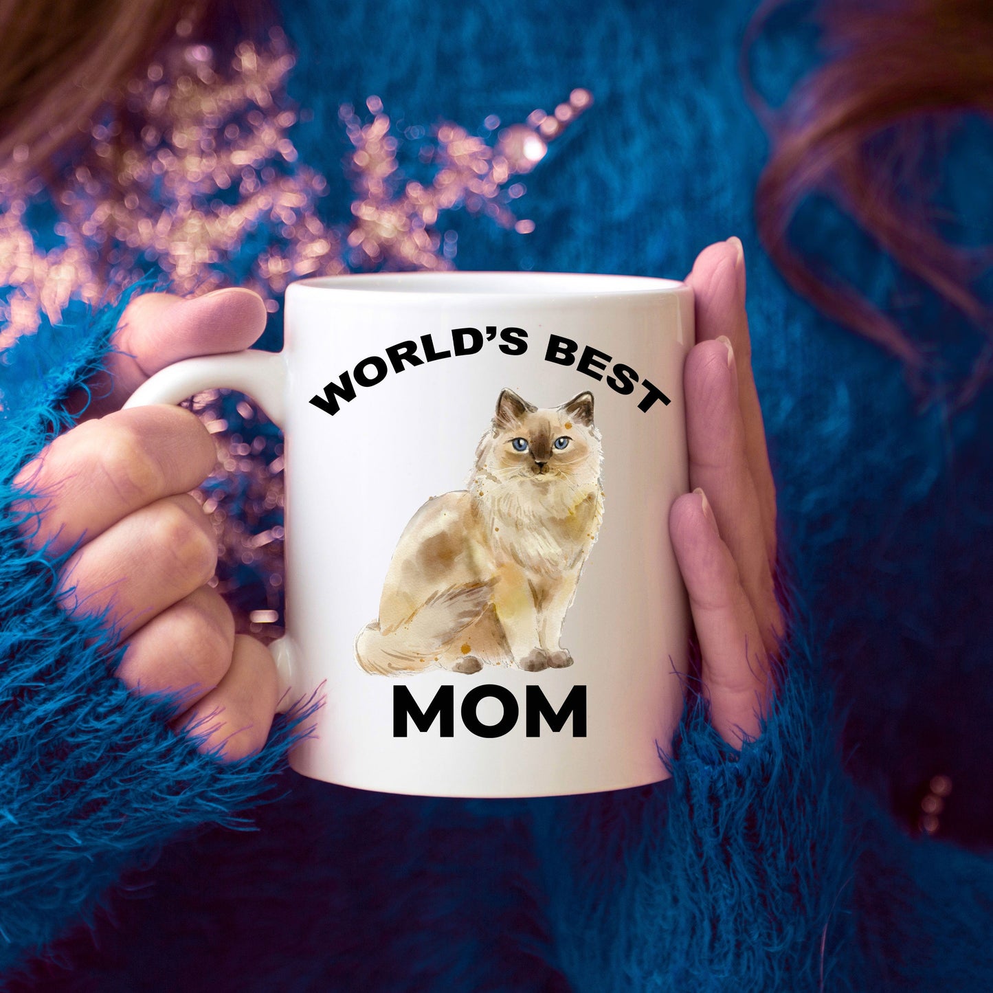 Ragdoll Cat Mom Coffee Mug