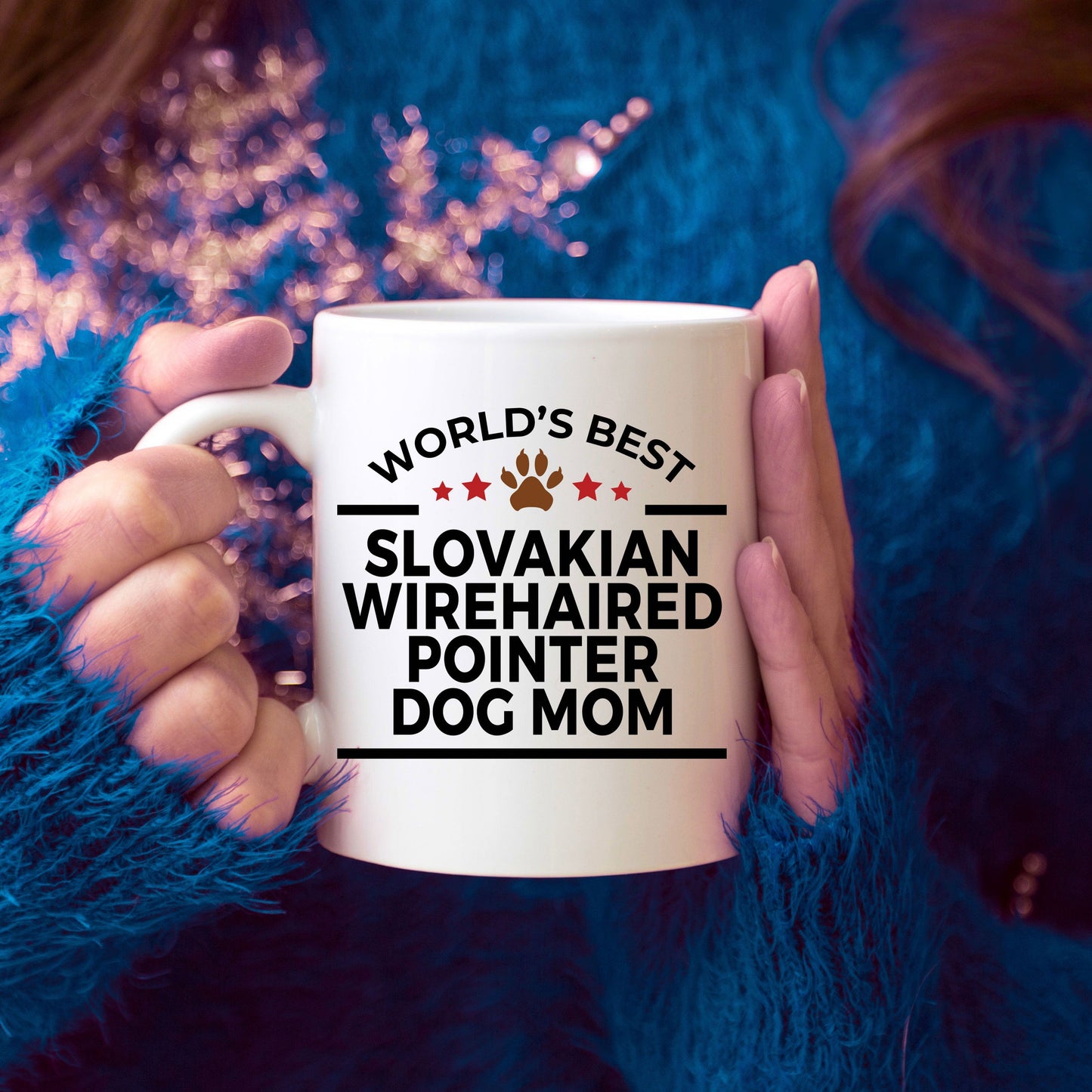 Slovakian Wirehaired Pointer Dog Mom Coffee Mug