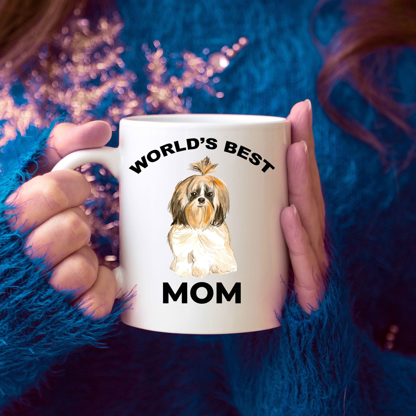 Shih Tzu Best Dog Mom Coffee Mug