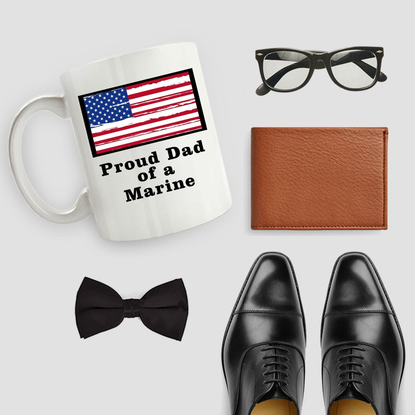 Proud Dad of a Marine Coffee Mug