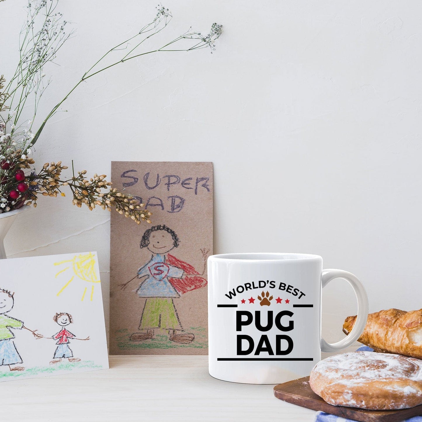 Pug Dog Dad Coffee Mug