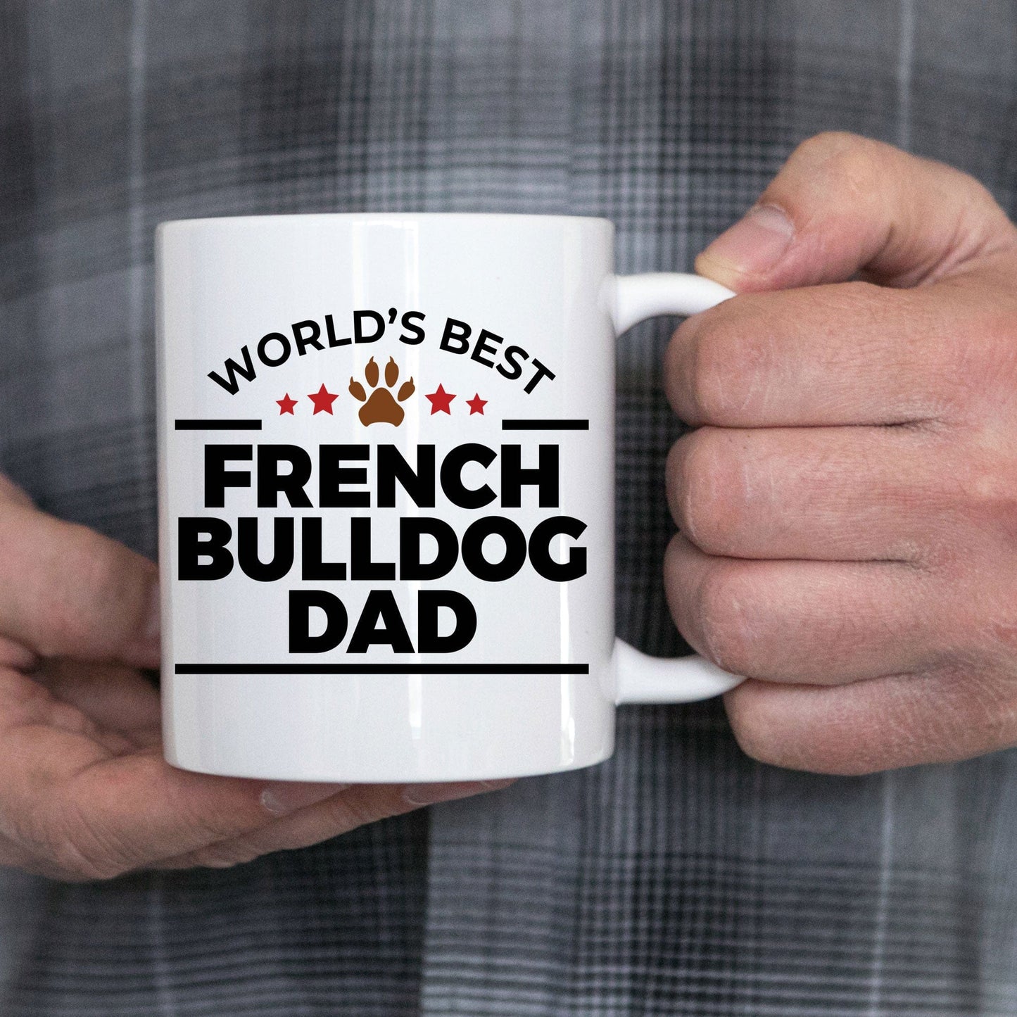 French Bulldog Dad Ceramic Mug