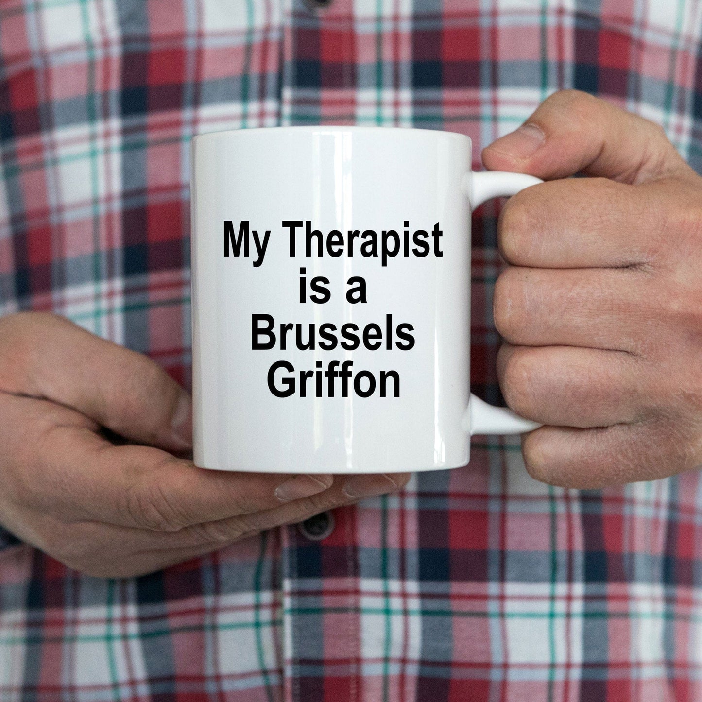 Brussels Griffon Dog Therapist Coffee Mug