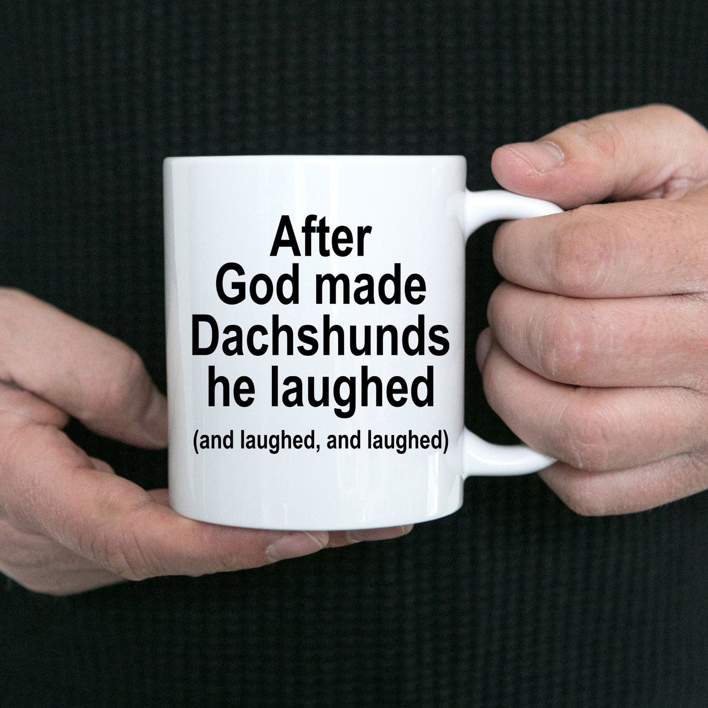 Dachshund Dog Joke Coffee Mug