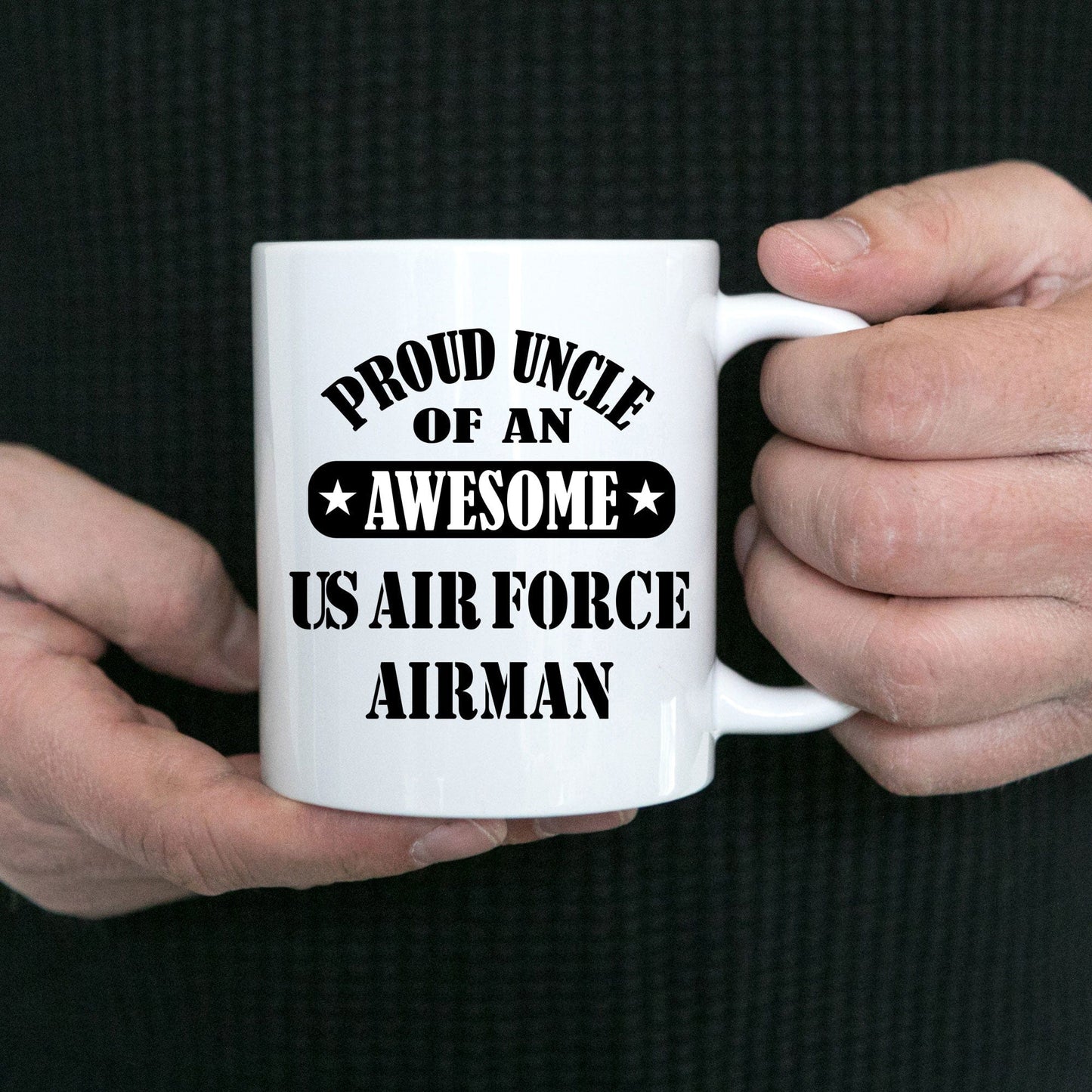US Air Force Airman Proud Uncle Coffee Mug