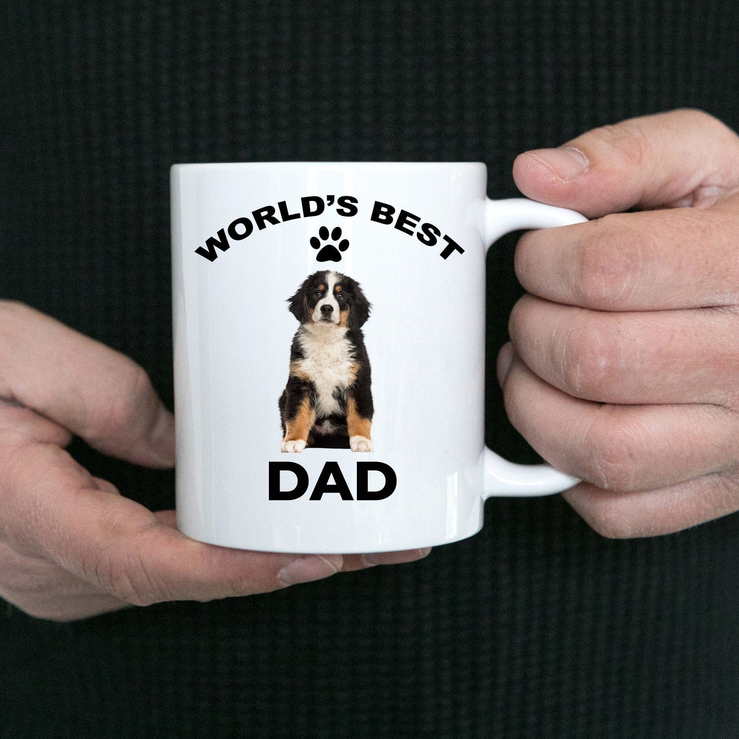 Bernese Mountain Dog Best Dad Coffee Mug