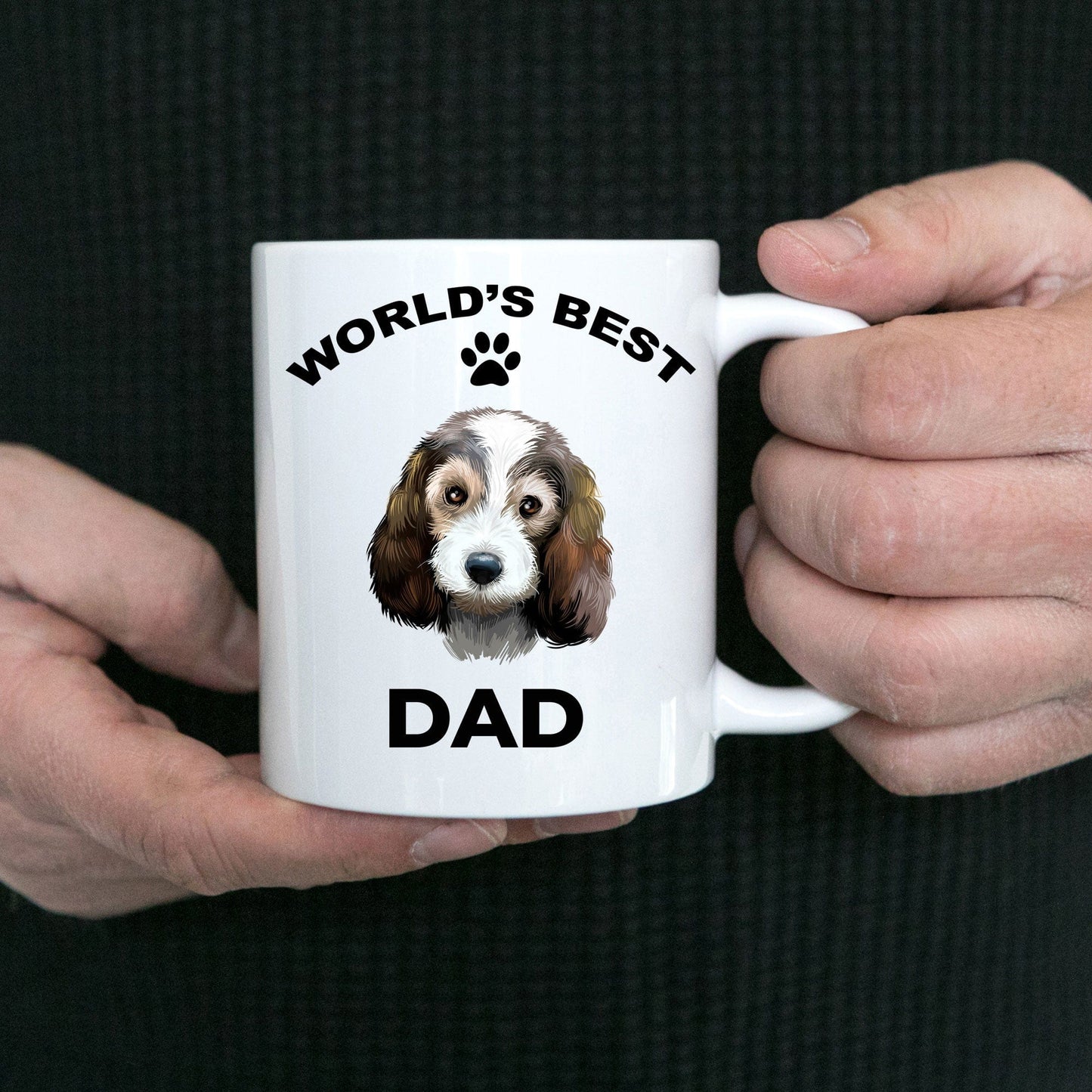 Petit Basset Griffon Vendéen Best Dad Coffee Mug