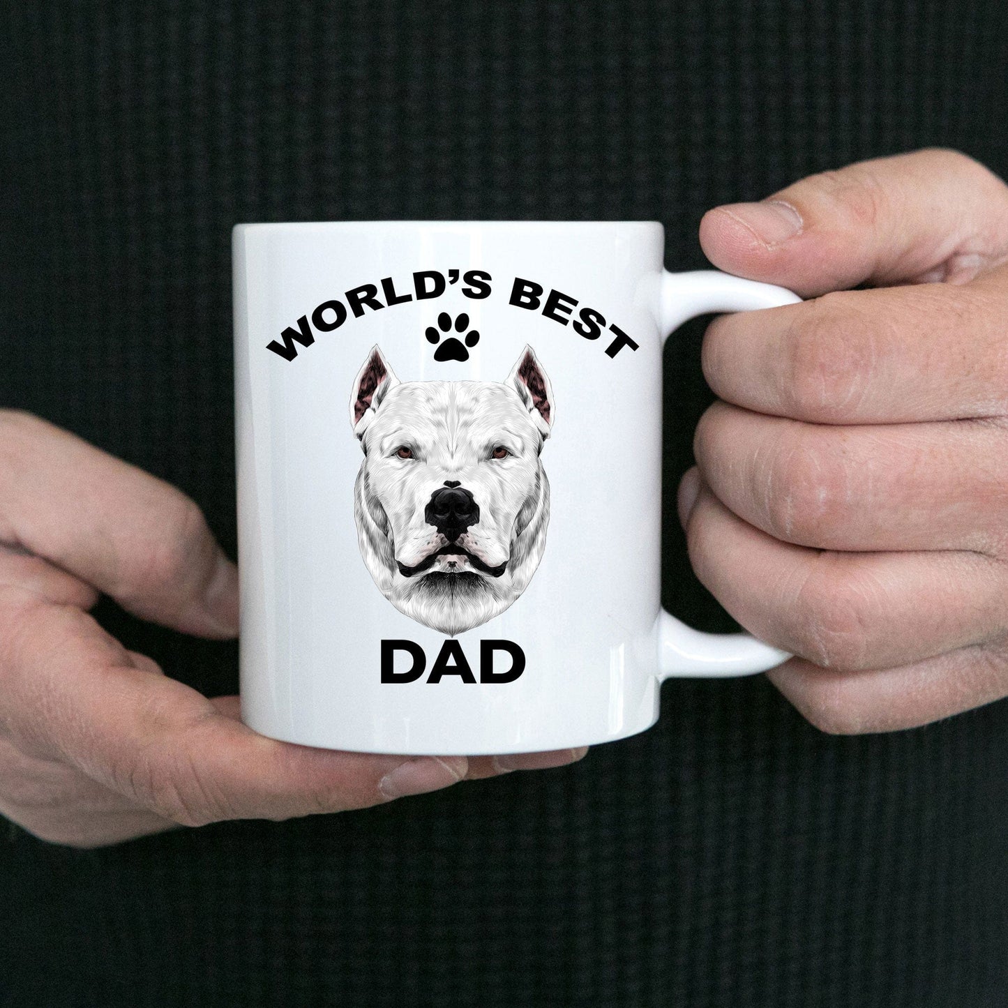 Dogo Argentino Best Dad Coffee Mug