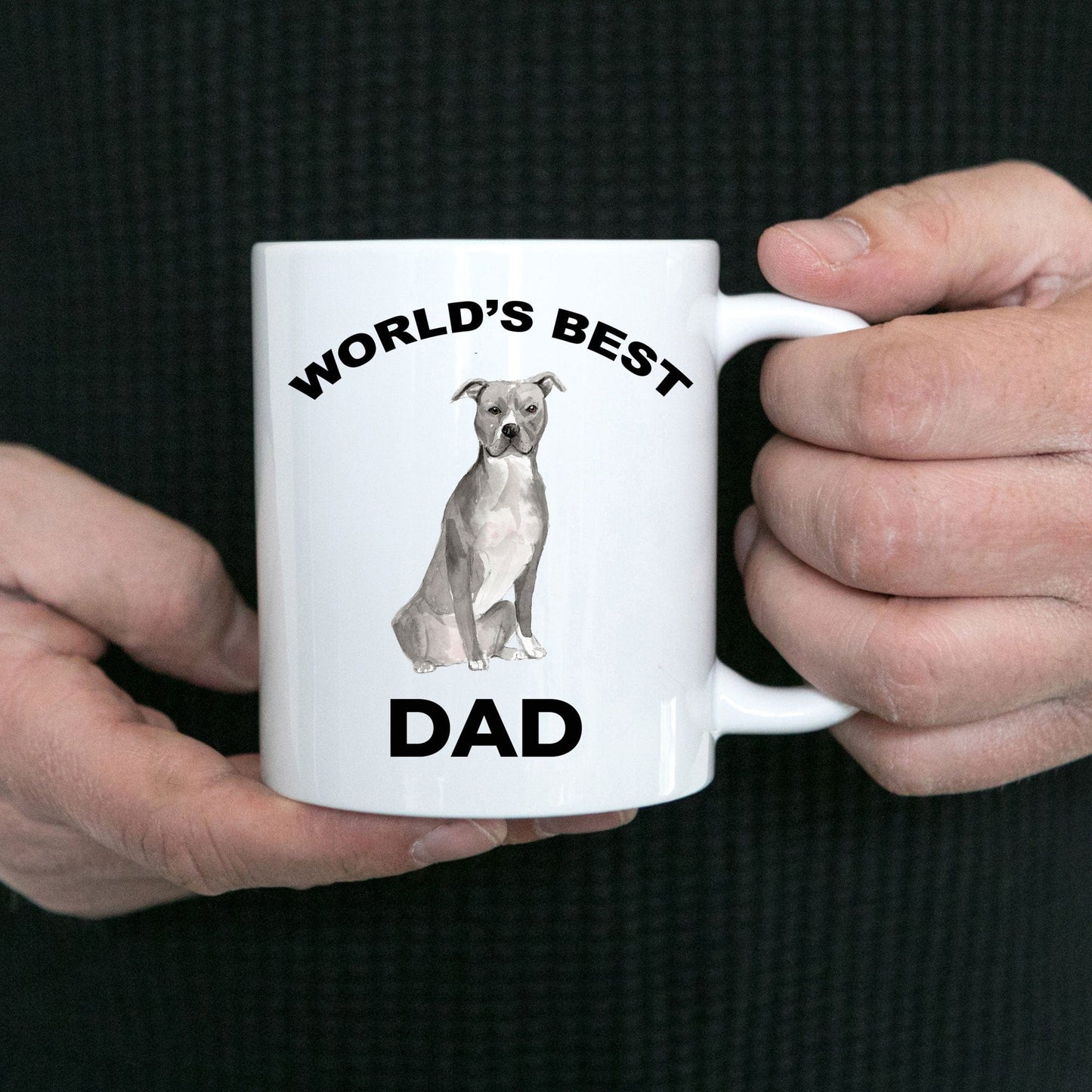 American Staffordshire Terrier Best Dog Dad Coffee Mug