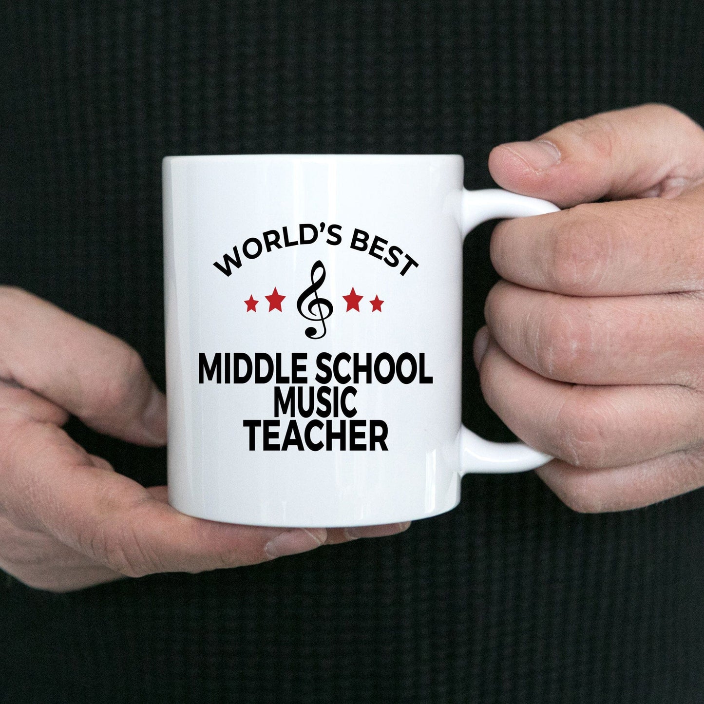 Middle School Music Teacher Mug
