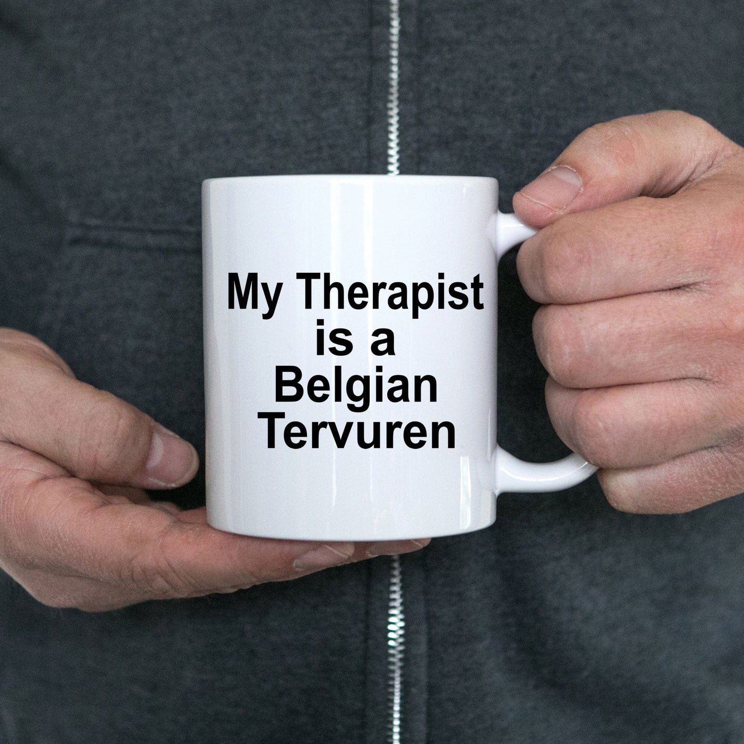 Belgian Tervuren Dog Therapist Coffee Mug