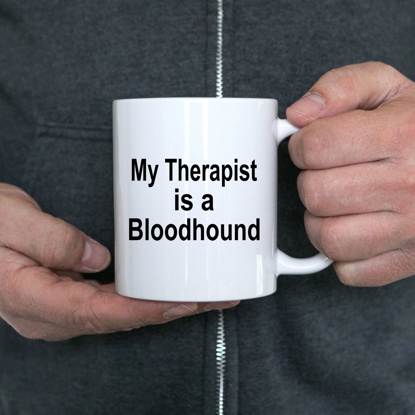 Bloodhound Dog Therapist Coffee Mug