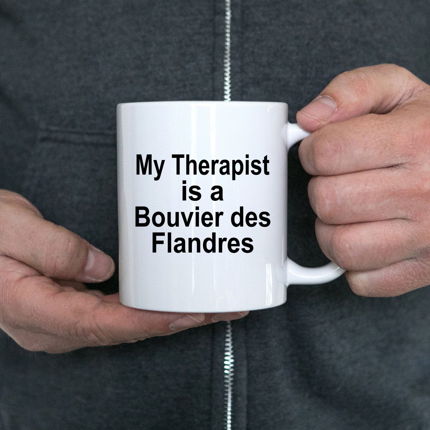 Bouvier des Flandres Dog Therapist Coffee Mug