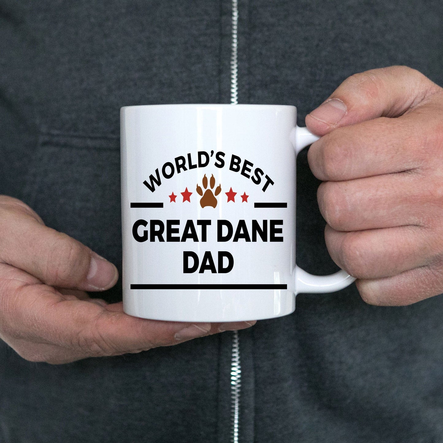 Great Dane Dog Dad Coffee Mug