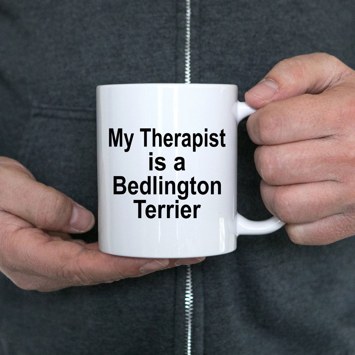 Bedlington Terrier Dog Therapist Coffee Mug