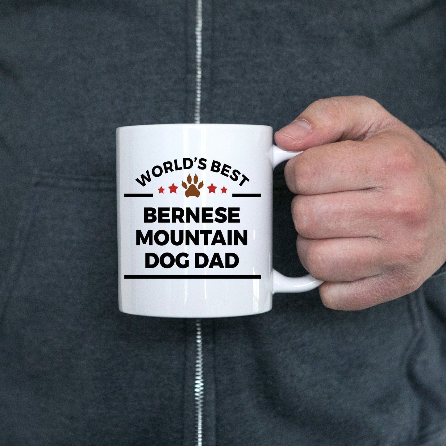 Bernese Mountain Best Dog Dad Coffee Mug