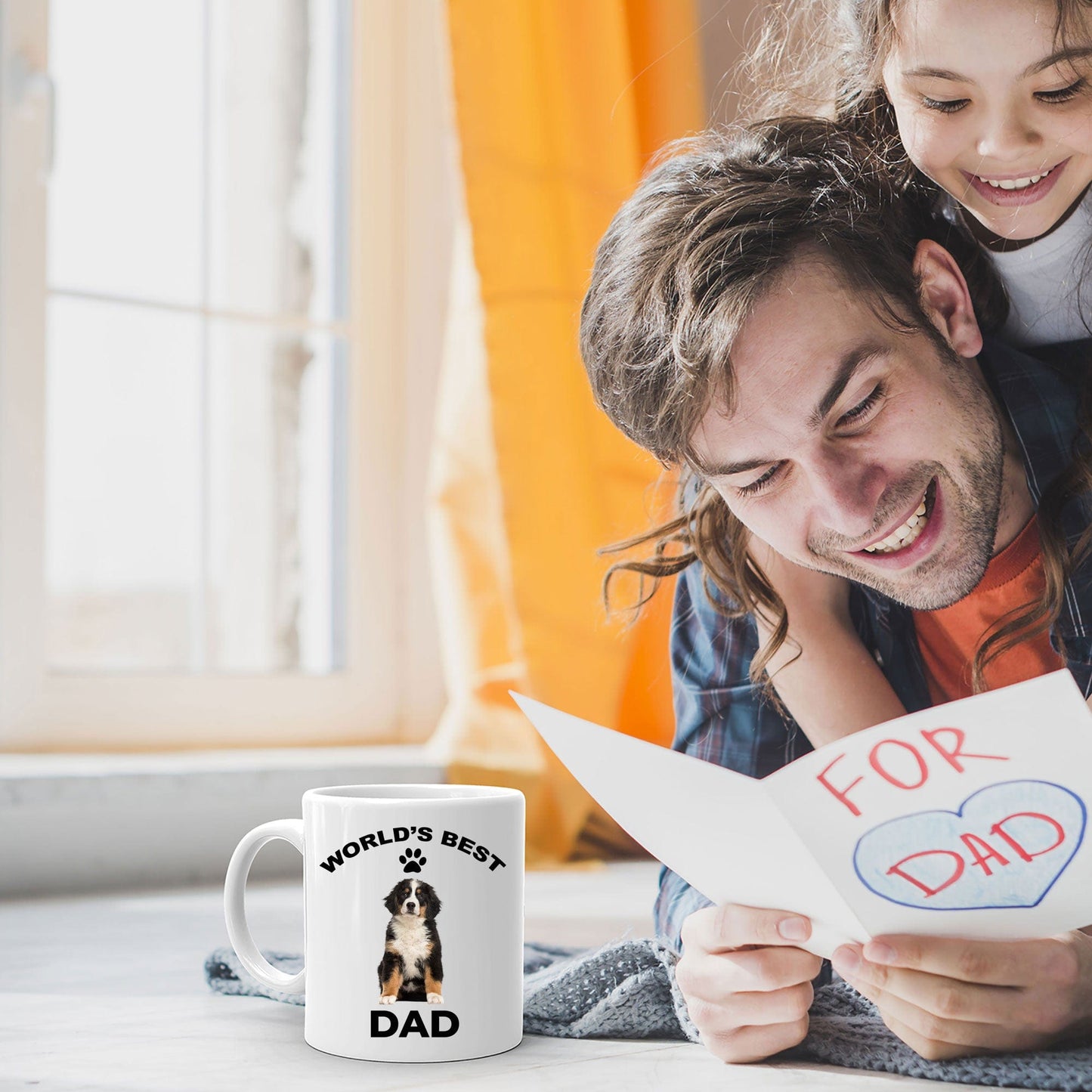 Bernese Mountain Dog Best Dad Coffee Mug