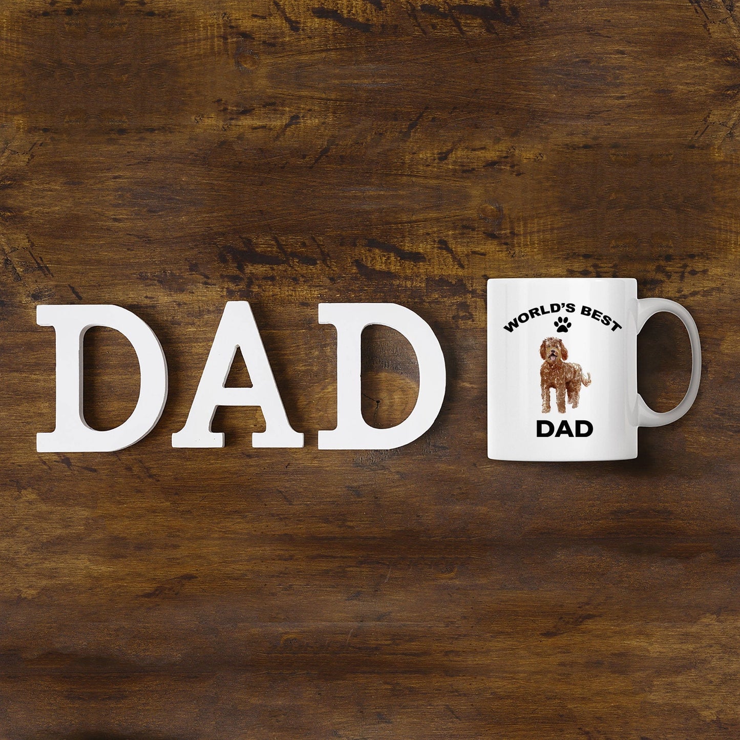 Labradoodle Best Dad Coffee Mug
