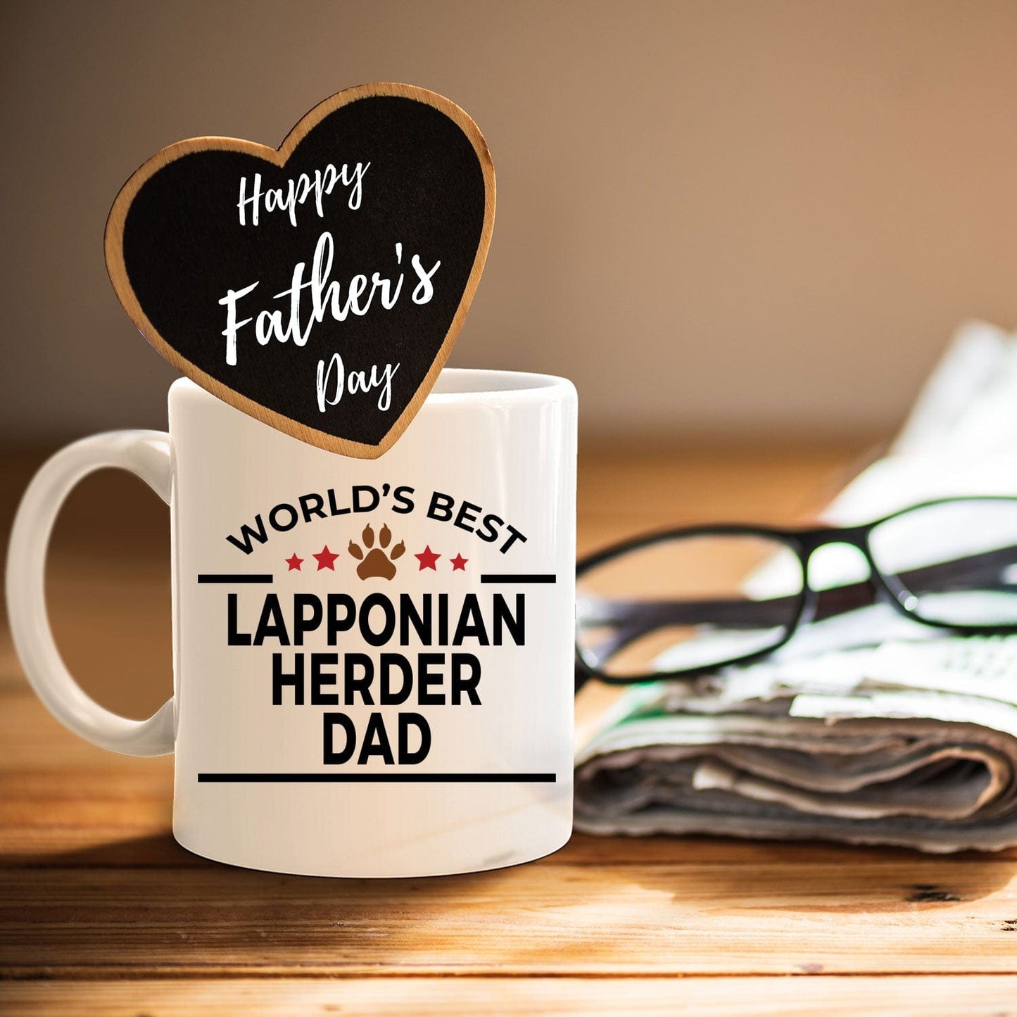 Lapponian Herder Dog Dad Coffee Mug