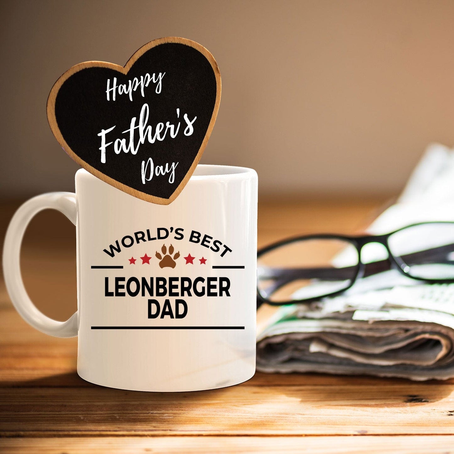 Leonberger Dog Dad Coffee Mug