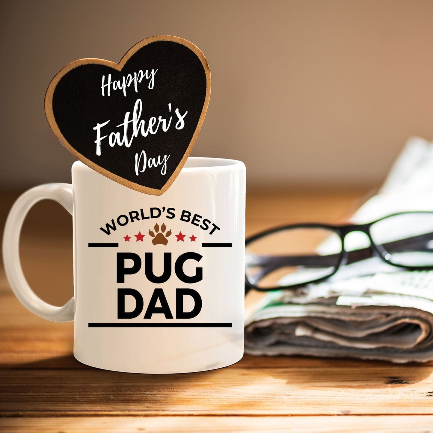 Pug Dog Dad Coffee Mug