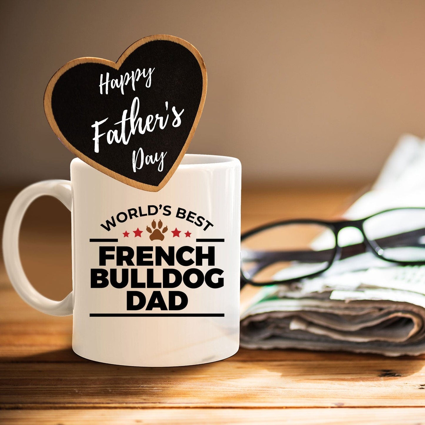 French Bulldog Dad Ceramic Mug