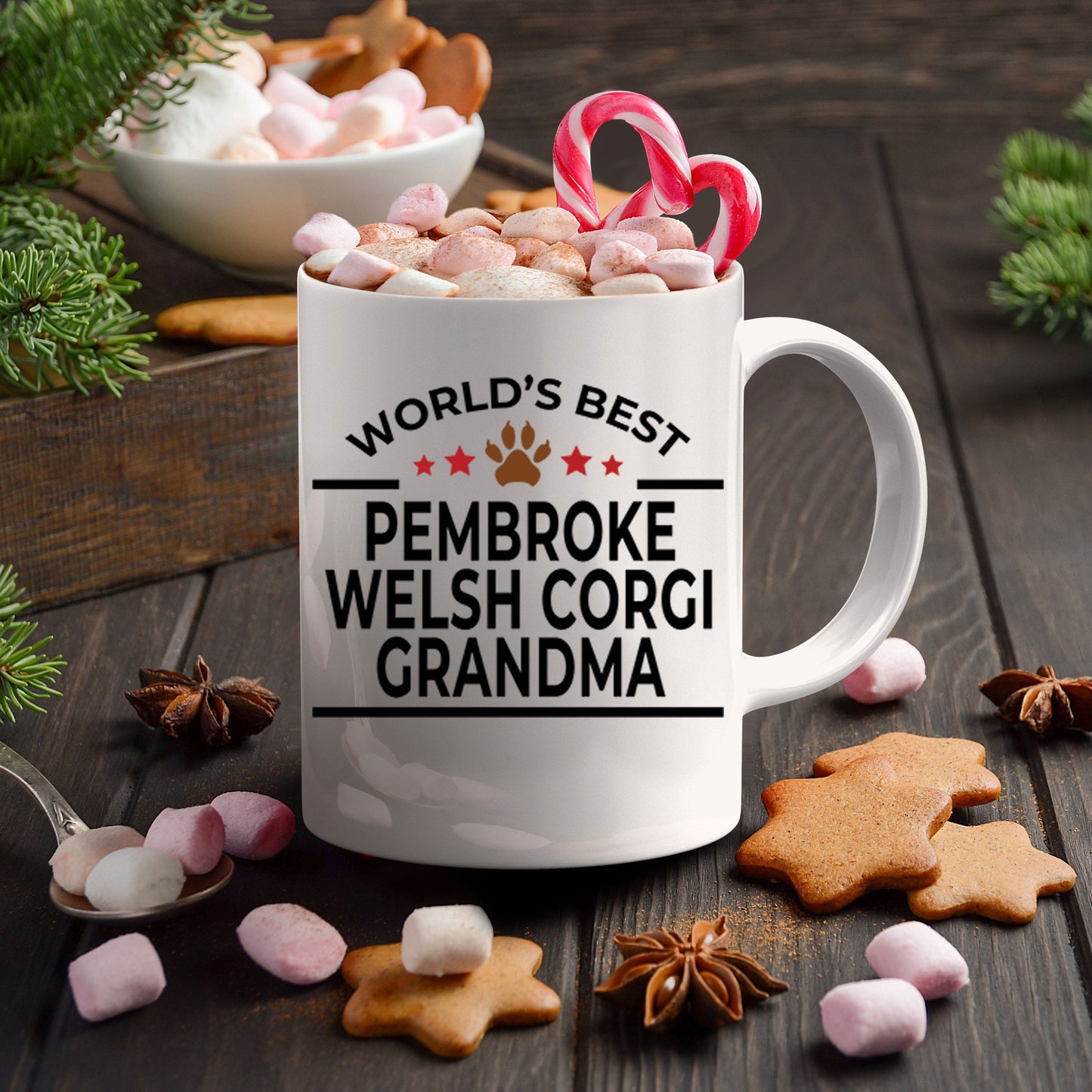 Pembroke Welsh Corgi Dog Grandma Coffee Mug