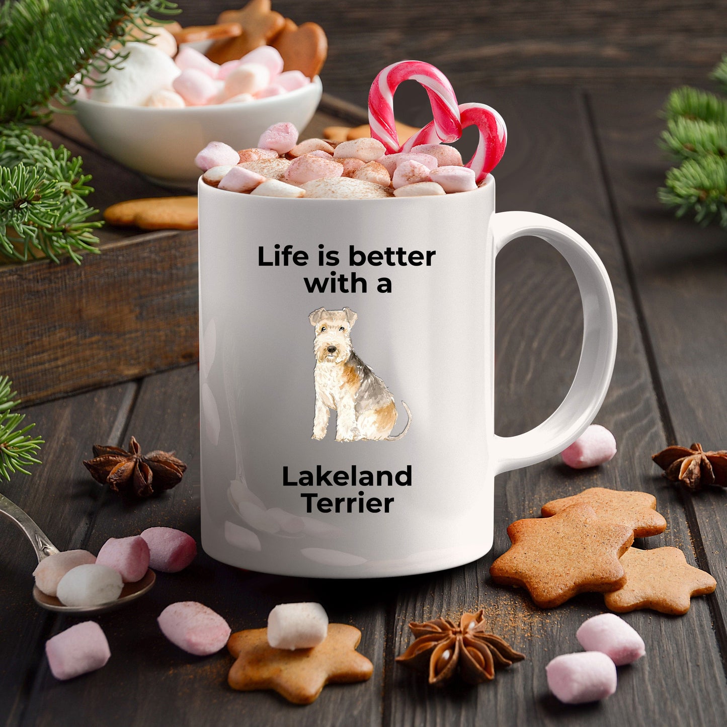 Lakeland Terrier Dog Coffee Mug - Life is Better