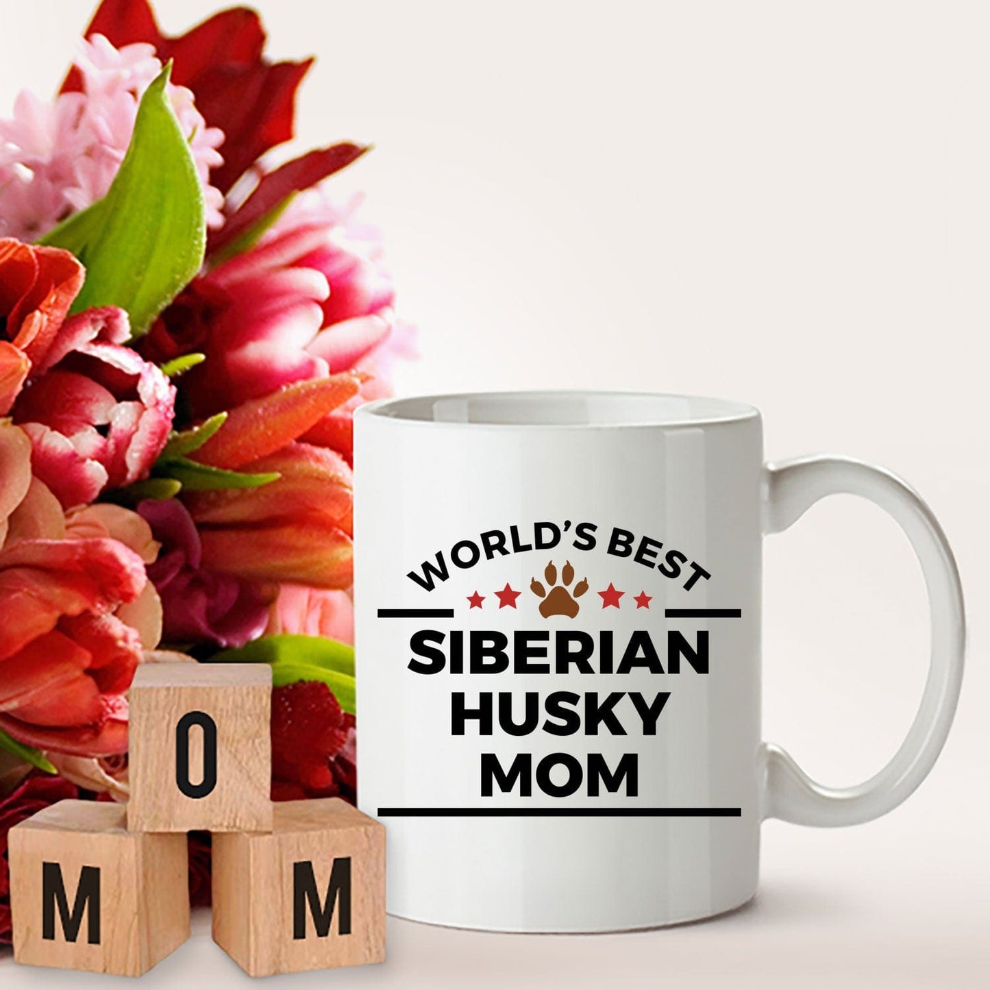 Siberian Husky Dog Mom Coffee Mug