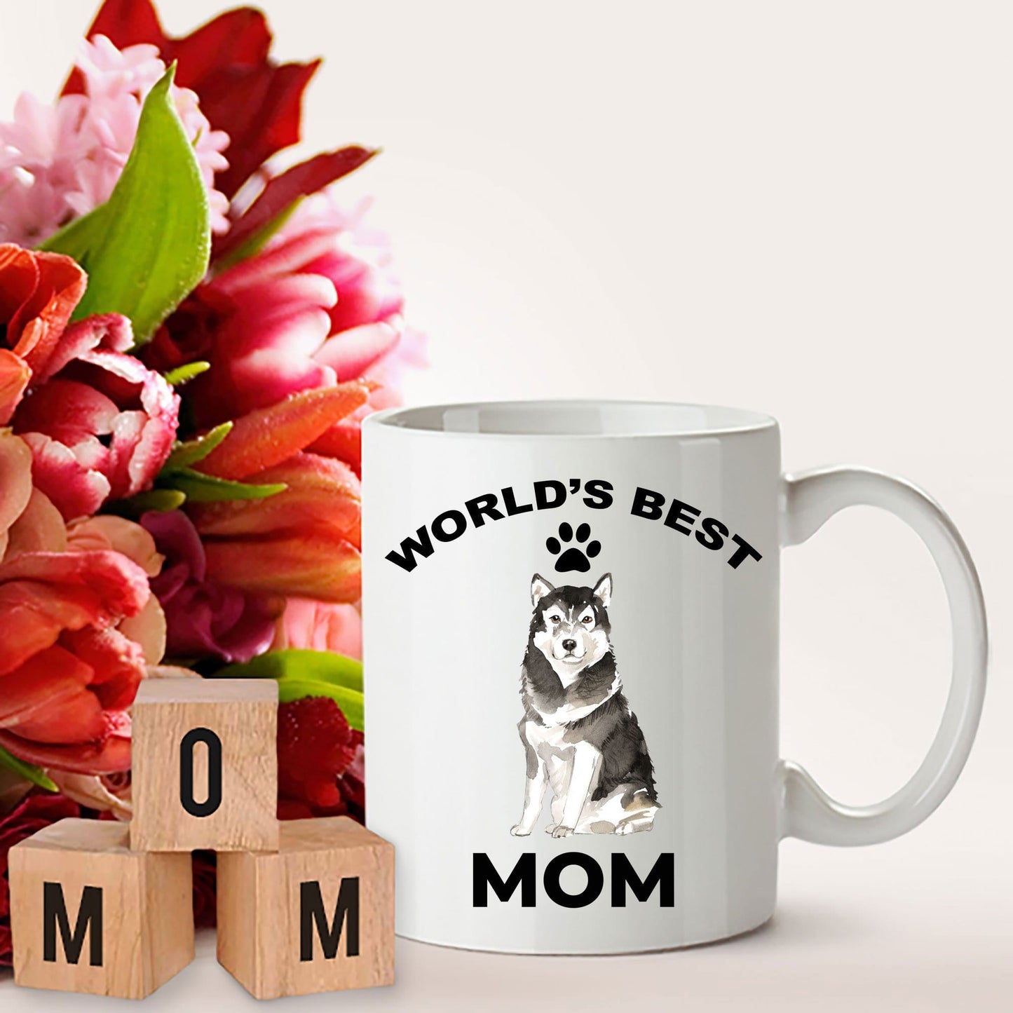 Alaskan Malamute Best Mom Coffee Mug